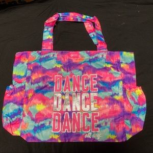 Justice girl tote. New!